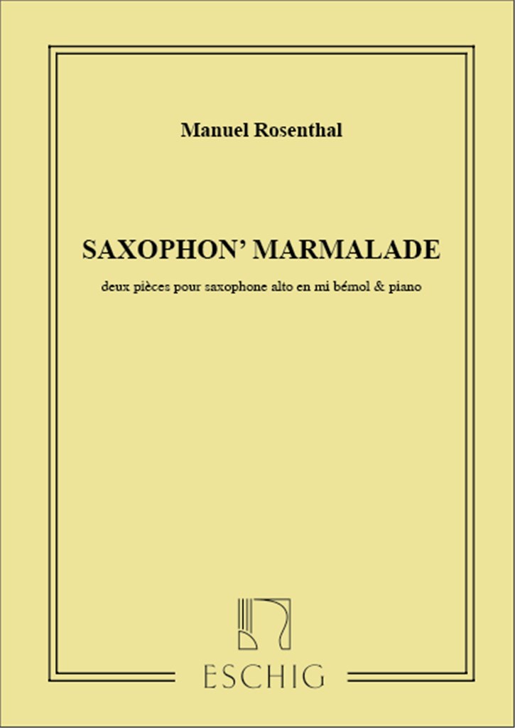 Saxophon'Marmalade Saxophone Eb-Piano